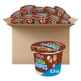 Kellogg's Cocoa Krispies Cups on the go, a crisp chocolatey breakfast for kids.