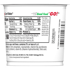 Kellogg's Corn Flakes crispy flakes closeup, great for toppings or quick snacks