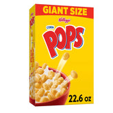 Kellogg's Corn Pops cereal bowl crunch, ready for a tasty breakfast start