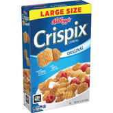 Kellogg's Crispix bowl of cereal for a quick breakfast