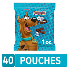 Kellogg's SCOOBY-DOO crackers ideal for dipping into peanut butter