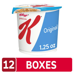 Kellogg's Special K Original cup with banana for a simple fruit pair.