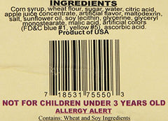 Kenny's Licorice Twists Green Apple 7-inch sticks ideal for sharing