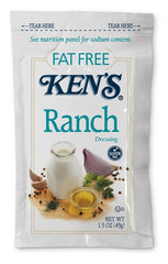Ken's creamy garlic dressing on salad showcases versatile flavor pairing.