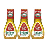 Ken's Steak House Italian Dressing bottle highlights bold flavor for salads