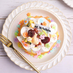 Kercky Easter sprinkles include green pearls for bright party accents.