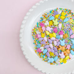 Kercky Easter sprinkles jimmies pastel provide colorful texture for desserts and toppings