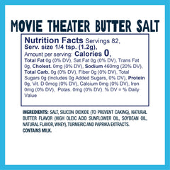 Kernel Season's Movie Theater Butter Salt pouring over popcorn in a bowl.