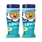 Kernel Season's Ranch popcorn seasoning bottle adds creamy ranch flavor to popcorn.