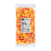 Kervan Bebeto Peach Rings bulk bag ready for party sharing