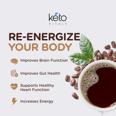 Keto Vitals Instant Keto Coffee Mocha Stick with rich aroma
