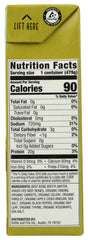 Close-up of regenerative agriculture ingredients on Kettle & Fire broth label