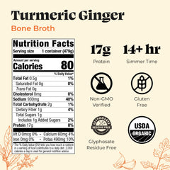 Kettle & Fire broth pour highlighting turmeric and ginger aroma for sipping