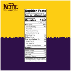 Kettle Brand Krinkle-Cut chips close-up showing ridged texture
