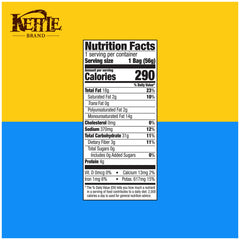 Kettle Brand Salt & Vinegar chips close-up showing crisp texture