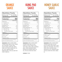 Kevin's Natural Foods Kung Pao simmer sauce bottle—spicy, savory stir-fry flavor.