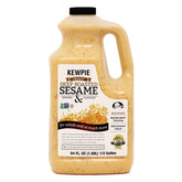 Kewpie Deep Roasted Sesame Dressing 64-oz bottle highlights rich sesame flavor for versatile meals.
