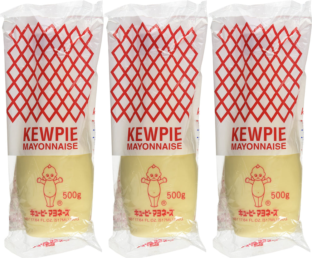 Kewpie Japanese Mayonnaise squeeze tube for easy, mess-free dispensing.