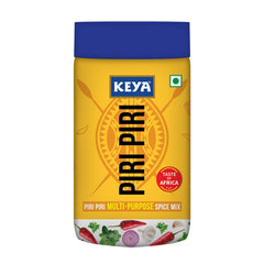 Keya Piri Piri seasoning canister top view for quick flavor boost