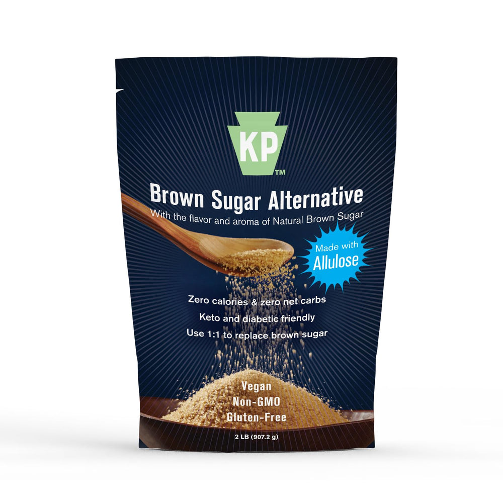 Keystone Pantry Allulose Powder packaging shows easy storage and freshness.