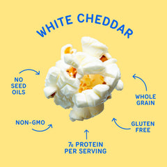 Khloud Protein Popcorn olive oil and cheese powder ingredients focus