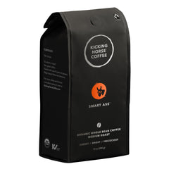 Kicking Horse Smart Ass coffee beans for a bright morning pick-me-up