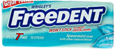 KiddoPanti Freedent spearmint gum 15-count pack front show pocket-ready size