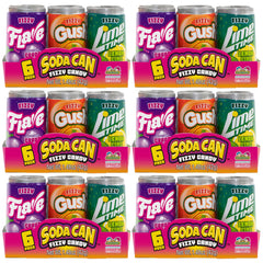 Kidsmania mini soda can candy pack, colorful party favorite for guests.