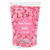 KIDU Pantry melting chocolate wafers in resealable bag for quick use