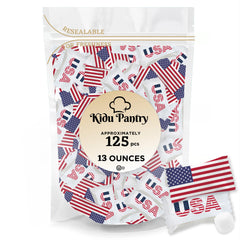 KIDU Pantry USA Buttermints in a 13 oz bag with festive packaging for parties