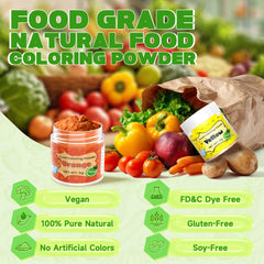 Kiigfood blue powder adds vivid cool tones to frostings