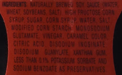 KIKKOMAN Glaze Soy Sweet Sauce on dish; adds glossy finish to meats and veggies