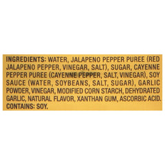 Kikkoman Gluten-Free Sriracha tamari close-up highlights umami richness.