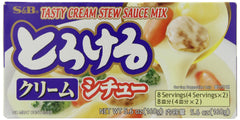 Kikkoman S&B Cream Stew Mix packaging for quick meals