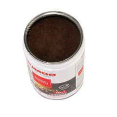 Kimbo Espresso Napoletano French press setup emphasizing low acidity and heavy body.