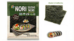 Multipack of KIMNORI seaweed sheets on display