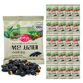 KIM'S TABLE Black Bean Snack packaging close-up, unsalted, ideal for office snacking.