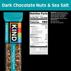 KIND bar features almonds as the first ingredient for protein and crunch
