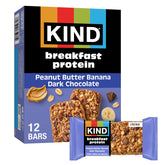 KIND Breakfast Bar Peanut Butter Banana Dark Chocolate two-bar pack for quick mornings