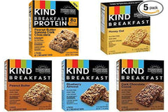 Kind Breakfast Bars Dark Chocolate bars arranged for a snack-ready afternoon