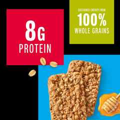 KIND Breakfast Honey Oat nutrition panel highlights 8g protein and gluten-free status