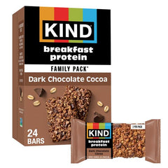 KIND Breakfast Protein Dark Chocolate Cocoa overview image showing a wholesome breakfast option