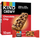 KIND Granola Chewy Bar Chocolate Chip pack showing a wholesome, kid-friendly snack