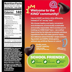 KIND Kids bar soft baked texture featured, a kid-approved lunch option.