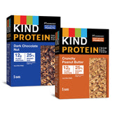 KIND Protein Dark Chocolate Nut bars offer on-the-go nutrition with 12g plant protein.