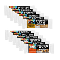 KIND Protein MAX Crispy Chocolate Peanut Butter bar close-up for on-the-go protein.
