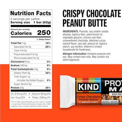 KIND Protein MAX packaging box displaying the bar
