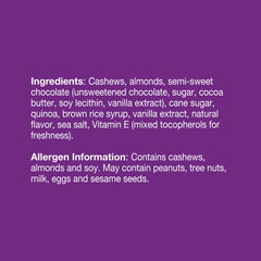KIND Snack Clusters dipped vanilla cashew highlighting gluten-free, protein-friendly bite.