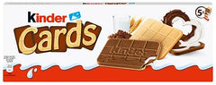 Kinder Cards individually wrapped bars ensure freshness and on-the-go snacking.