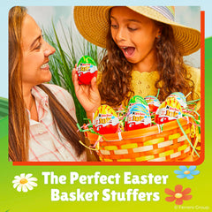Kinder Joy wafer bites add crunch to the creamy texture.